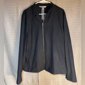 Zana Di Men's Dark Gray Bomber Jacket